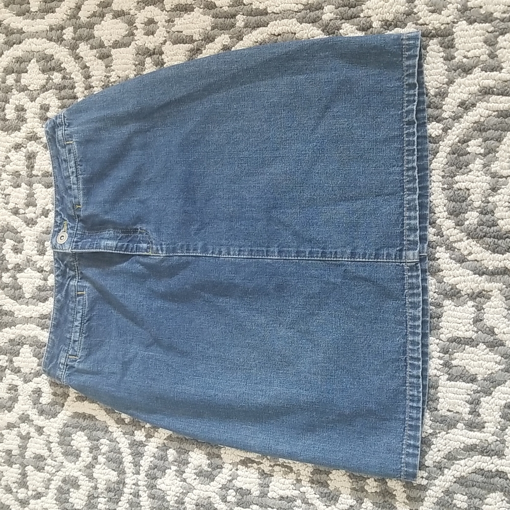 (4) Liz Claiborne Lizwear Jeans Vintage Denim Skirt Retro Y2K 2000